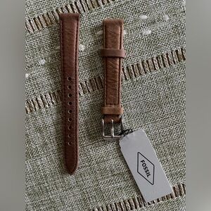 Fossil Brown Leather Watch Strap NWT